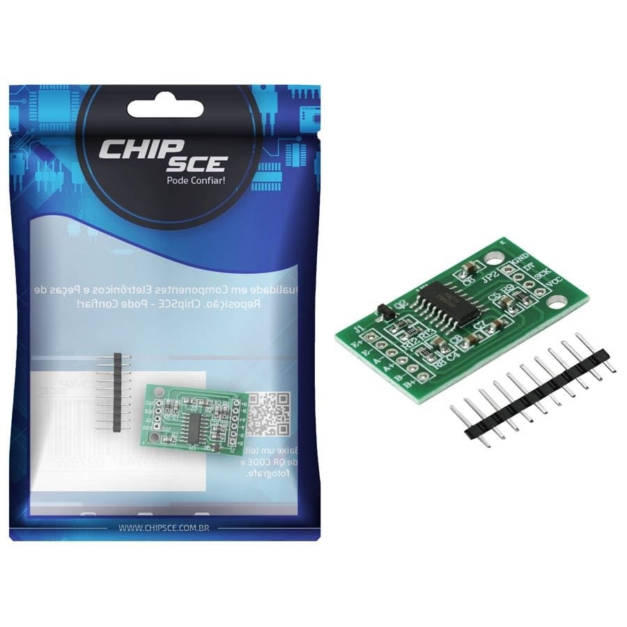 Módulo Conversor HX711 24 Bits Chipsce: Precisão Amplificada para Suas Balanças Digitais