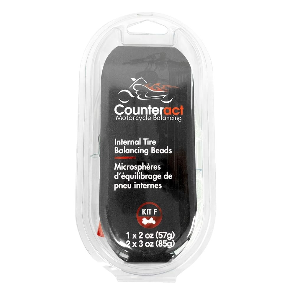 Kit Balanceamento Dinâmico de Pneus para Motocicleta - Contas F 2oz/3oz/3oz