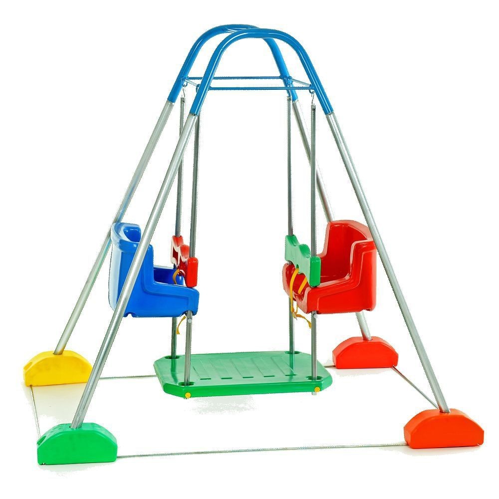 Balanço Infantil Jundplay: Diversão Segura para 2 Crianças!