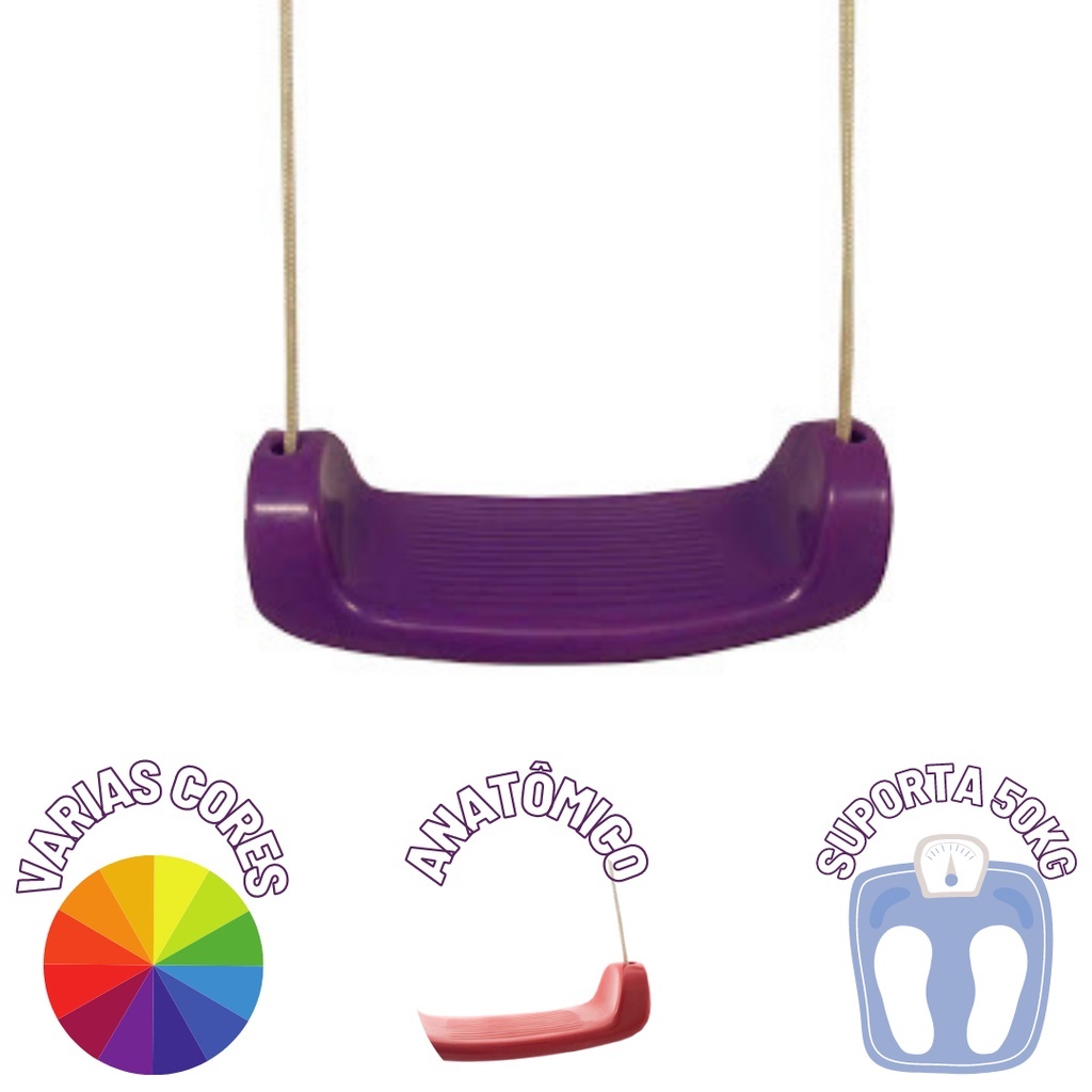 Balanço Prancha Kids: Diversão Segura Até 7 Anos!