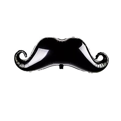 Balão Bigode 34" Rizzo: Diversão Garantida para Sua Festa