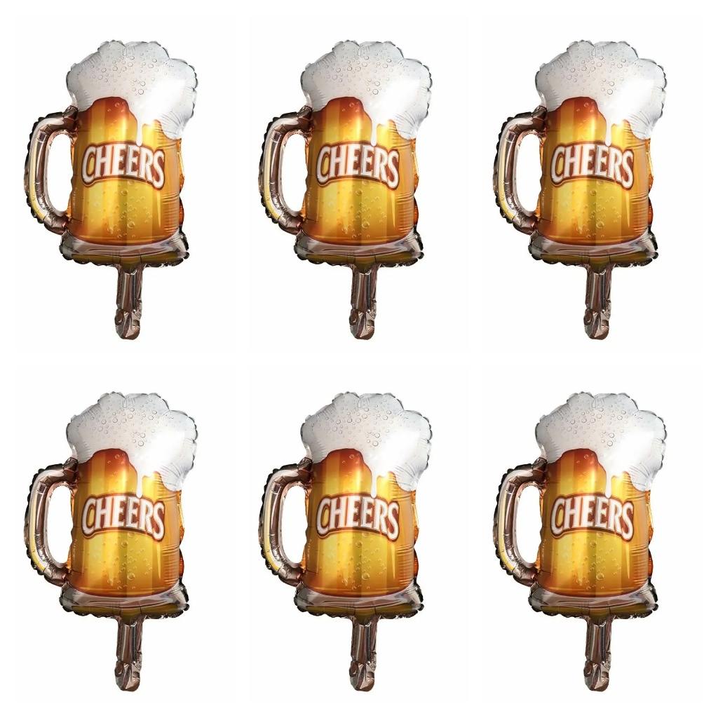 Balão Caneca Chopp 33cm: Decore Sua Festa!