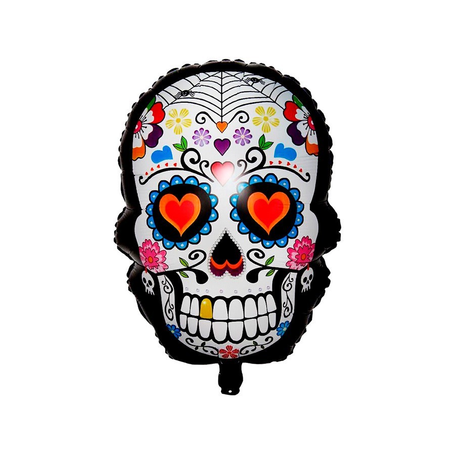 balao-caveira-mexicana-decore-com-estilo