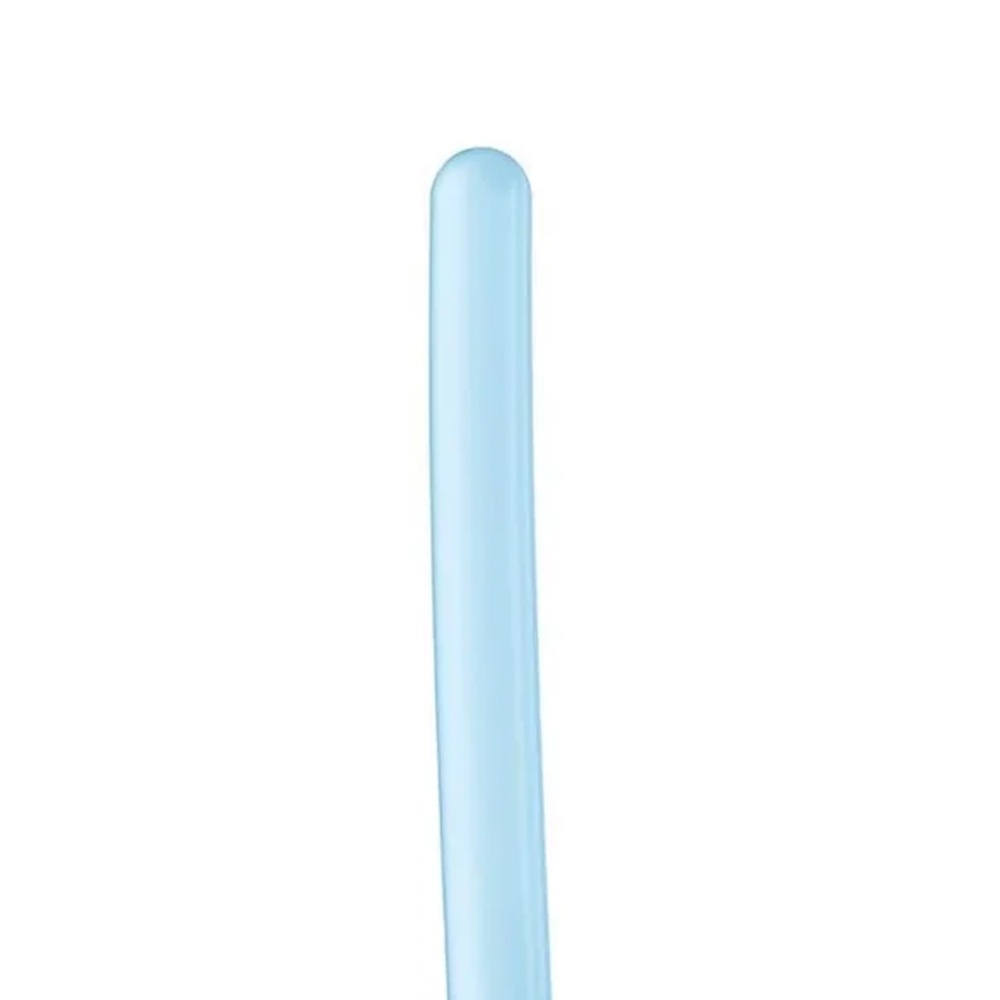 Balão de Festa Canudo Azul Baby: 50 Unidades Premium 260