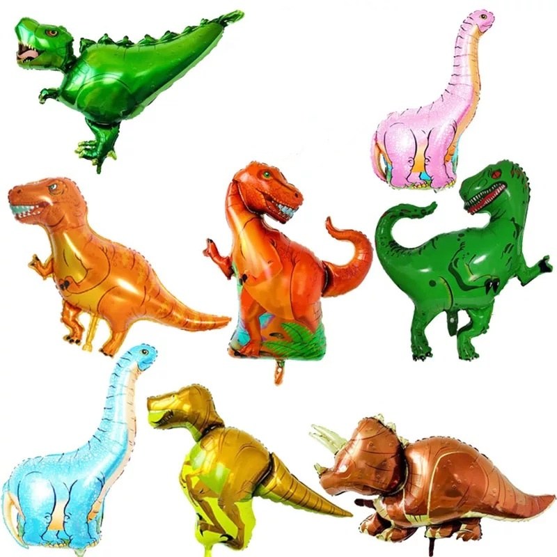 Balão Dinossauro Metalizado - Decoração Incrível para Festas