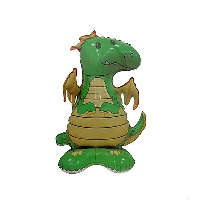 Balão Dragão Metalizado 47cm - Decore com Magia!