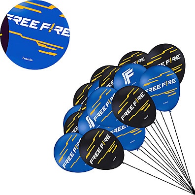 Balão Free Fire Gamer Festcolor N°9