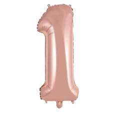 Balão Gigante Rose Gold: 80cm de Elegância!