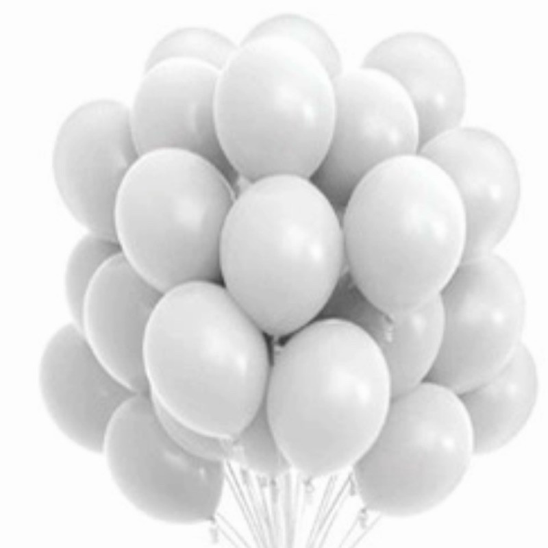 Balão Número 9 Branco: Decore Sua Festa!