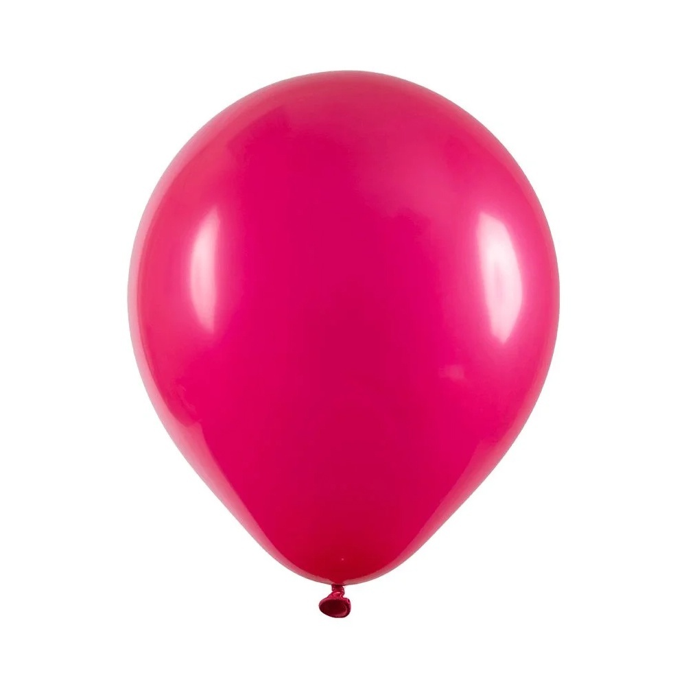 Balão Redondo Profissional Fucsia 5'' 12cm 50un - Art-Latex