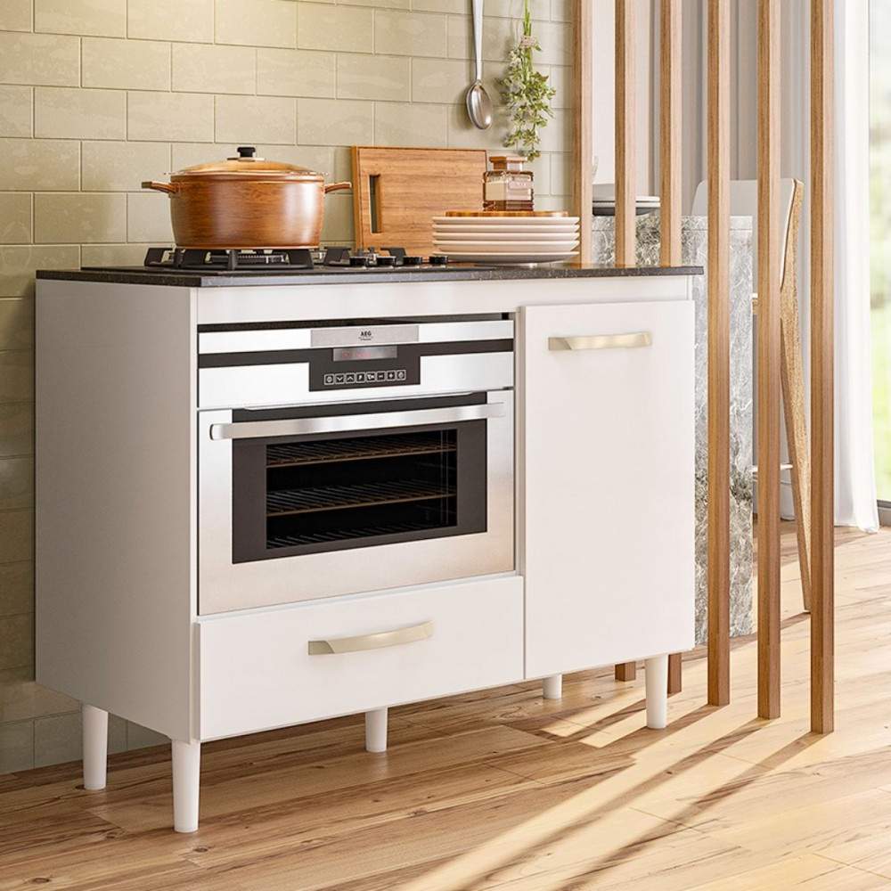 Balcão Cooktop 105cm: Organize sua Cozinha!