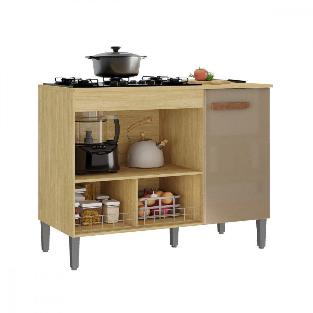 Balcão Cooktop 5 Bocas Madri: Cozinha Completa!