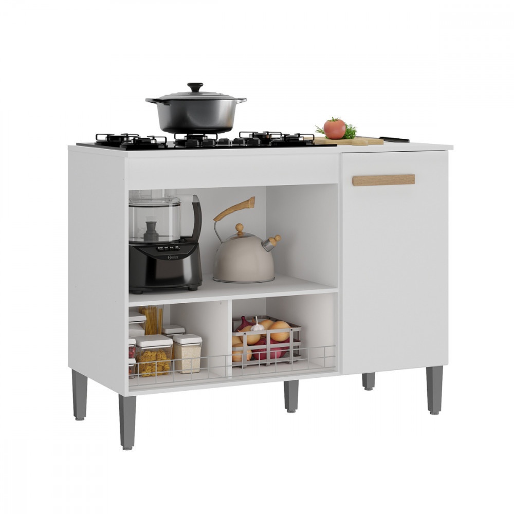 Balcão Cooktop 5 Bocas Madri: Organize sua Cozinha!