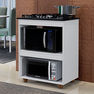Balcão Cooktop 5 Bocas Siena: Organize sua Cozinha!