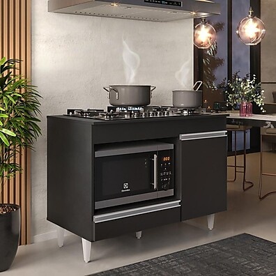 Balcão Cooktop Georgia: Organize e Decore!