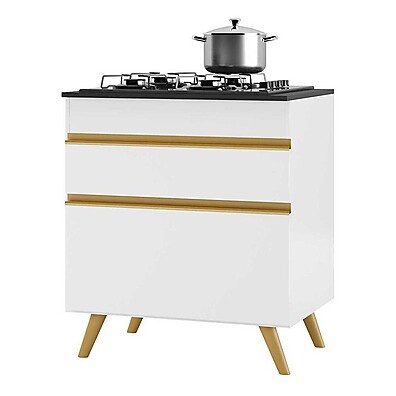 Balcão Cozinha 70cm: Cooktop + Espaço!
