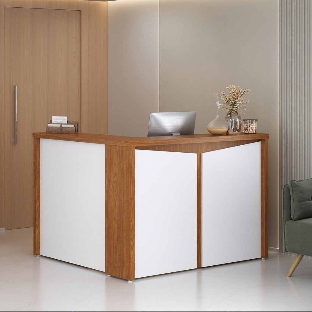Balcão de Atendimento L: Elegância e Praticidade
