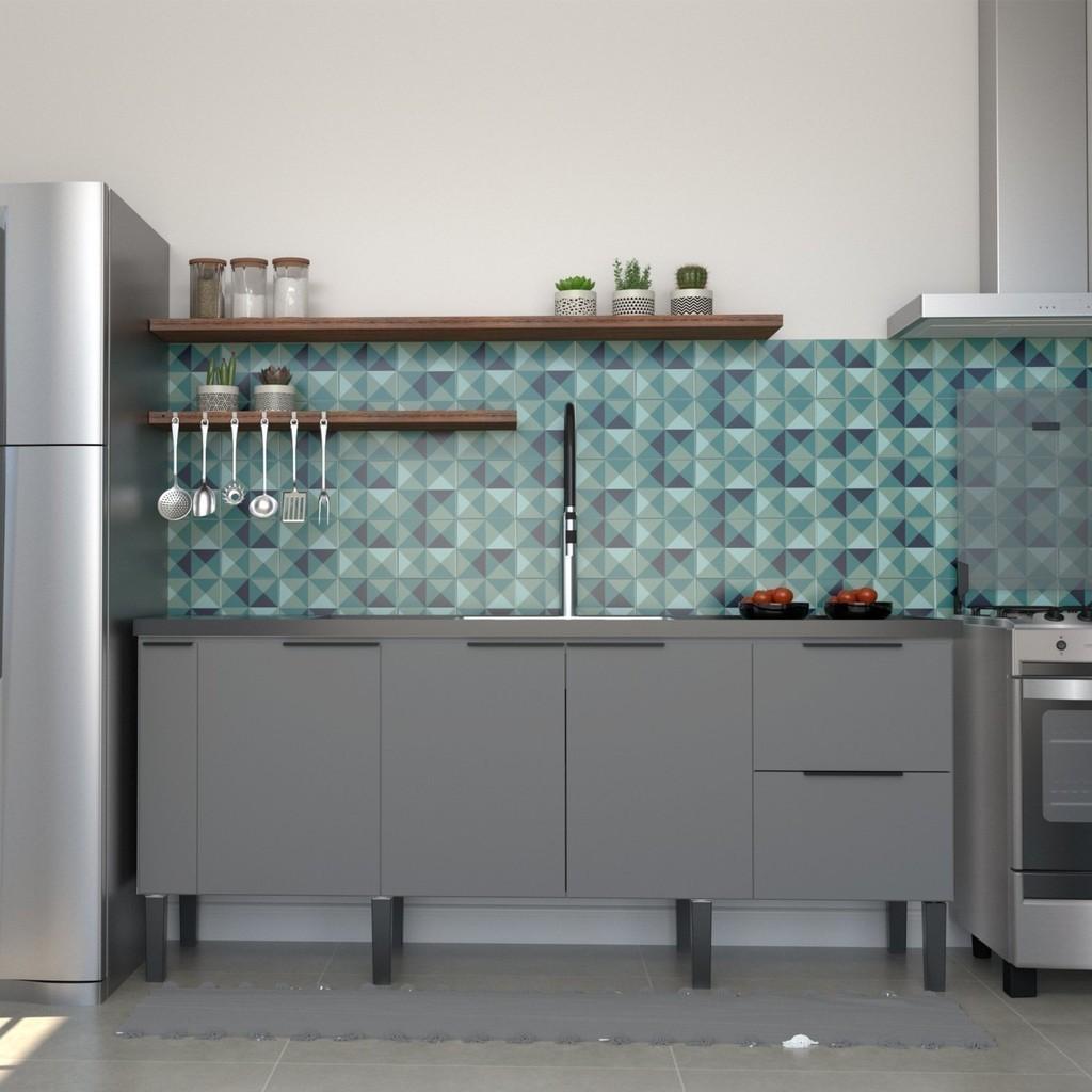 Balcão de Cozinha 3 Portas: Organize com Estilo!