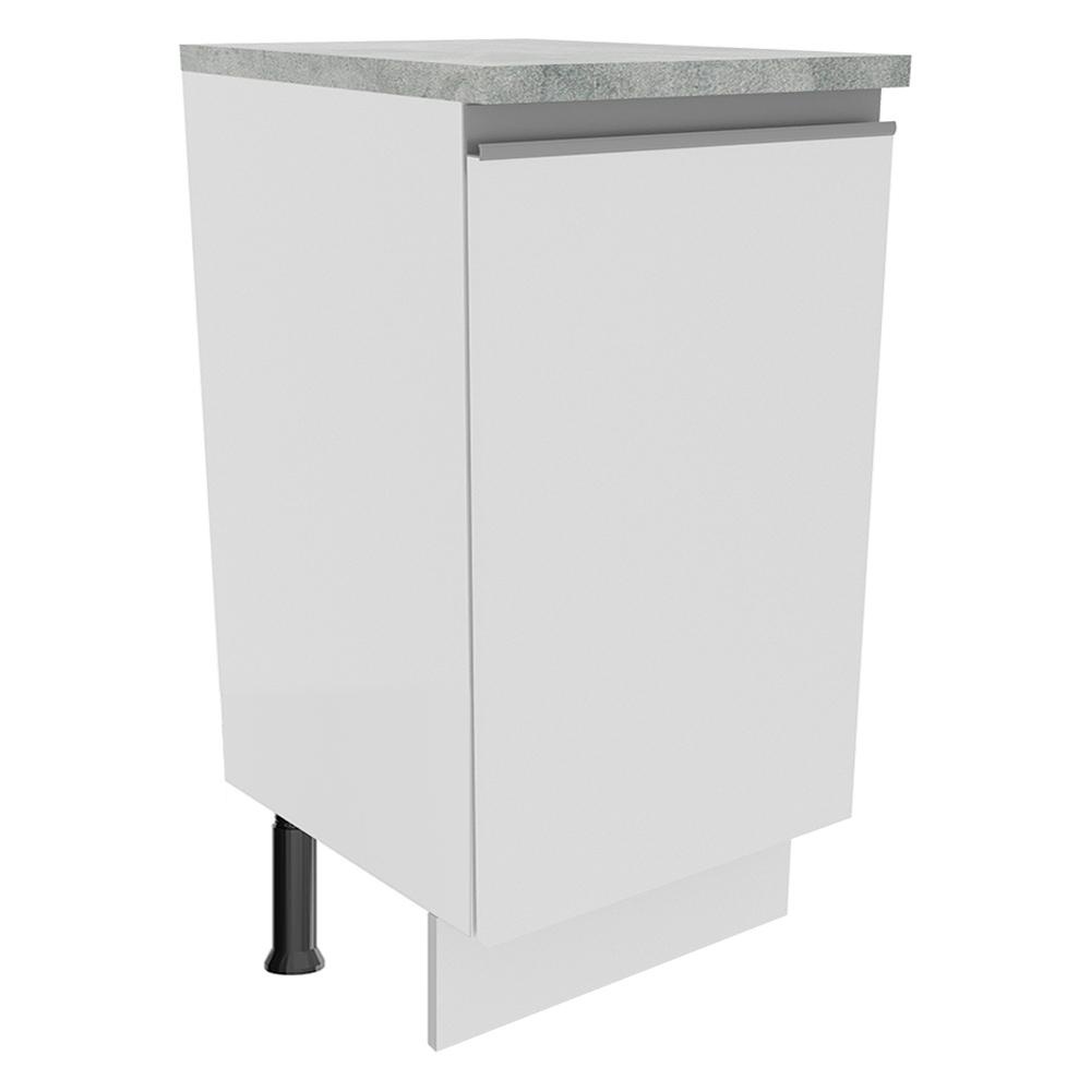 Balcão de Cozinha 40cm Branco Glamy Madesa
