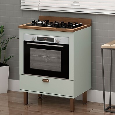 Balcão de Cozinha 70cm Iluminata: Mais Espaço!