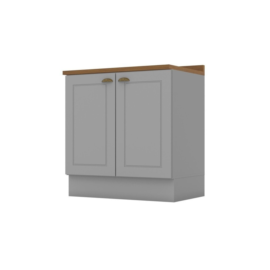 Balcão de Cozinha 80cm Emily: Praticidade e Elegância