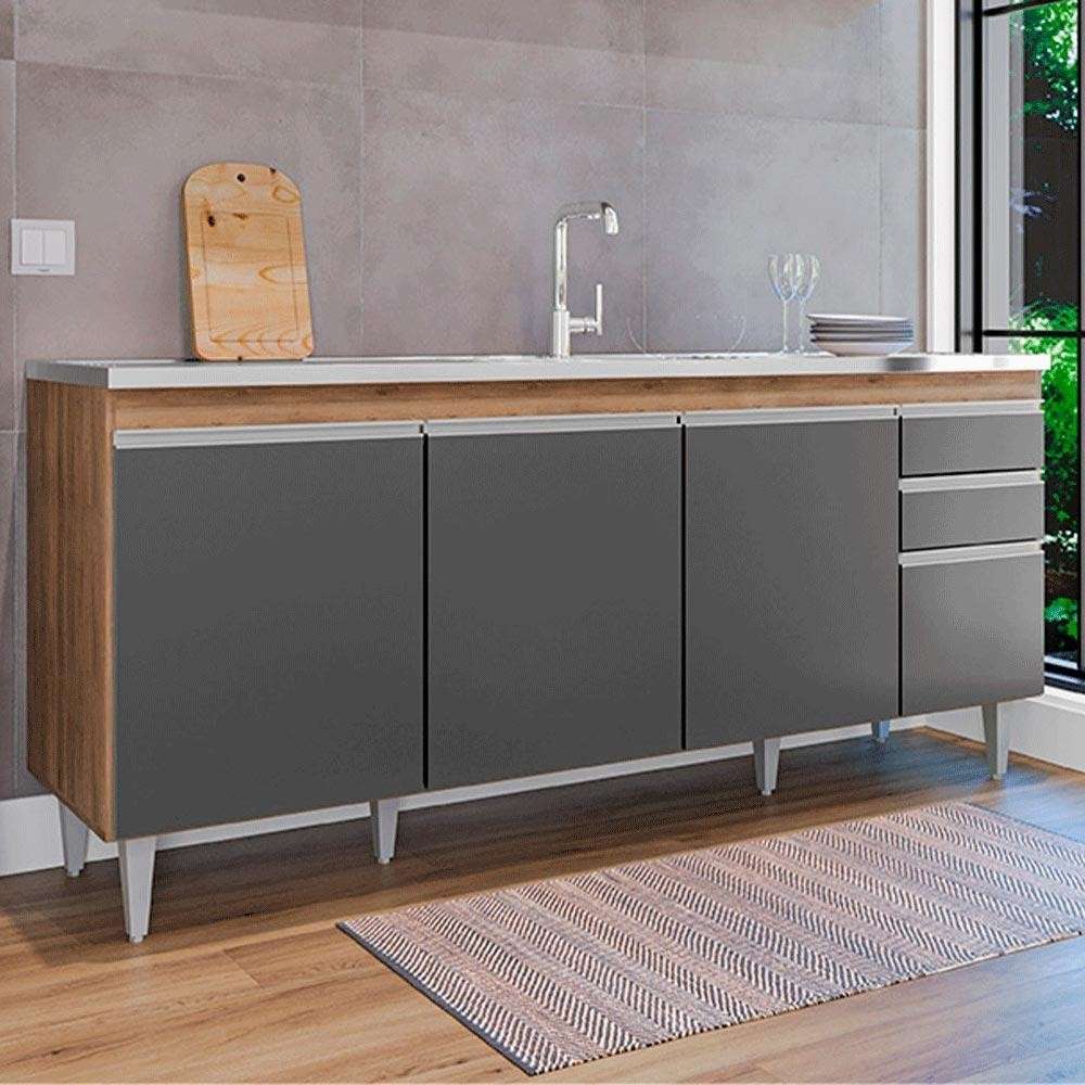 Balcão de Cozinha Apex: Organize com Estilo!