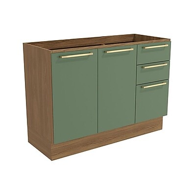 Balcão de Cozinha Botanic 120cm: Organize!