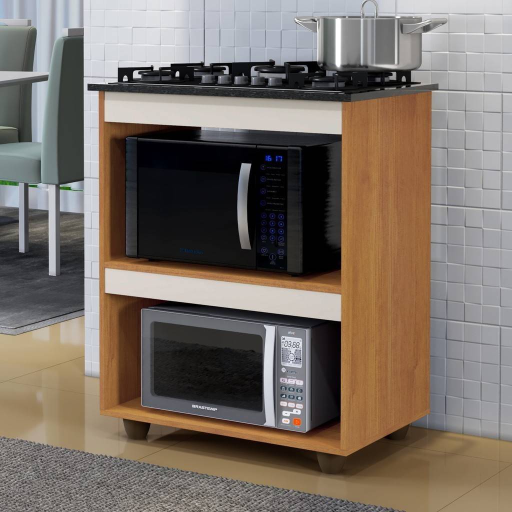 Balcão de Cozinha Cooktop Turim: Organize e Decore!