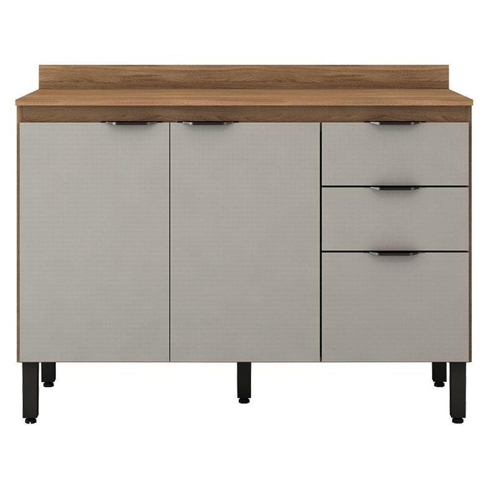 Balcão de Cozinha Firenze 120cm: Elegância e Praticidade