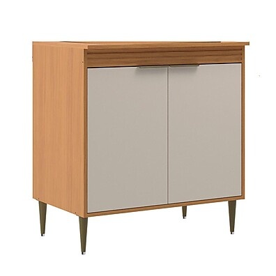 Balcão de Cozinha Francini 80cm: 2 Portas + Tampo