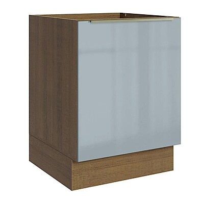Balcão de Cozinha Madesa Lux 60cm: Rustic e Elegante