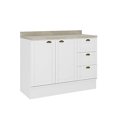 Balcão de Cozinha Milla 120cm: Praticidade e Elegância