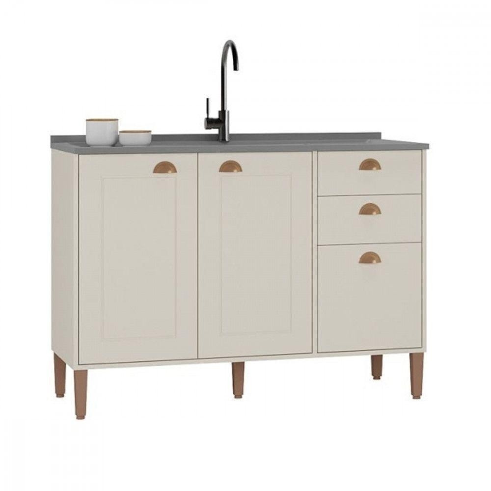 Balcão de Cozinha Tunisia 1,20m: Organize com Estilo!