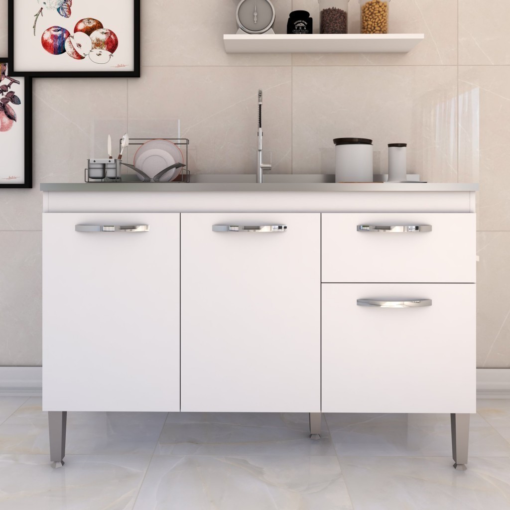 Balcão de Cozinha Vieira: Mais Espaço e Organização!