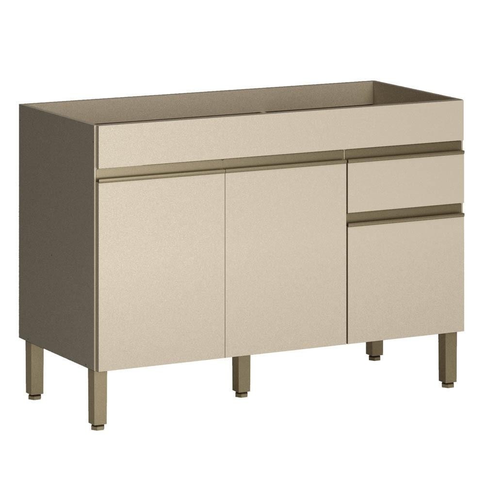 Balcão de Pia 120cm Lina Vanilla – Mpozenato