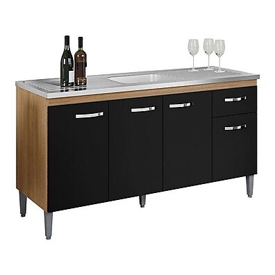 Balcão de Pia Gabriela 150cm: Cozinha Completa!