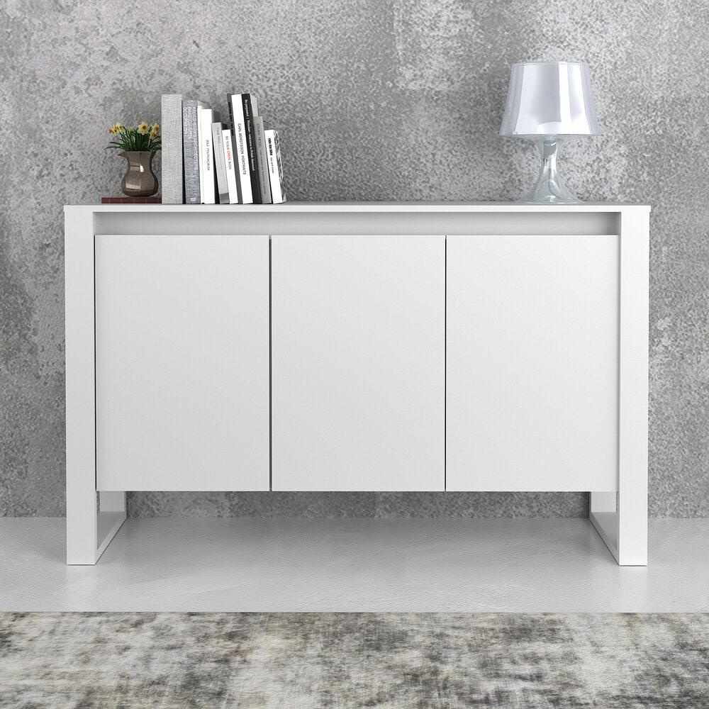 Balcão Escritório 3 Portas: Organize-se com Estilo!