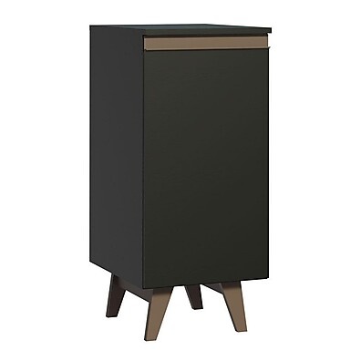 Balcão Madesa Reims 35cm: Preto e Elegante!