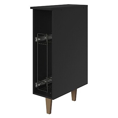 Balcão Temperos Preto Reims: Organize sua Cozinha!