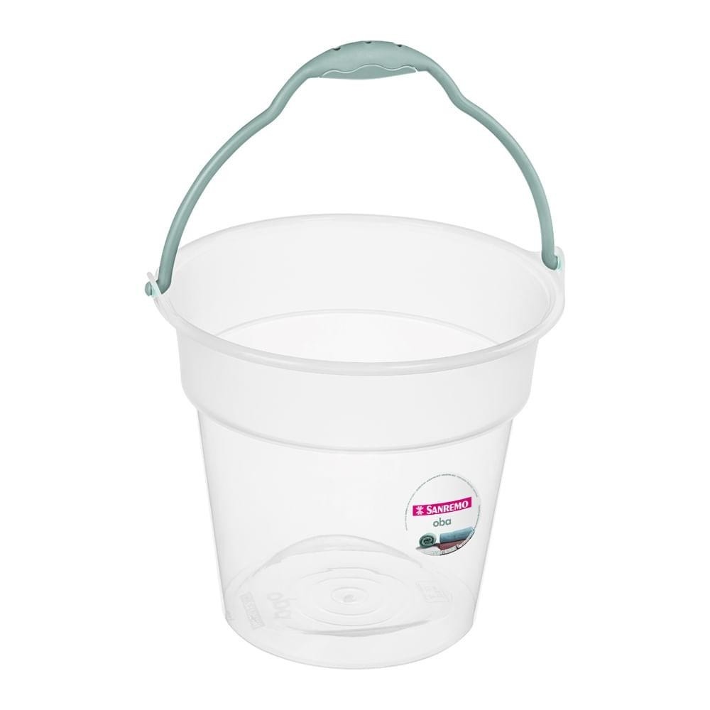 Balde 15L Oba Sanremo: Prático e Transparente