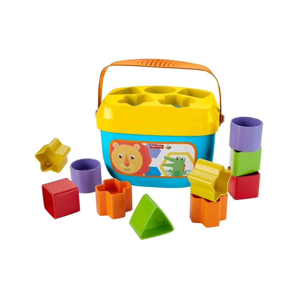 Balde Primeiros Blocos Fisher-Price: Diversão e Aprendizado!