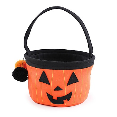 Baldinho de Halloween Abóbora: Decore e Divirta!