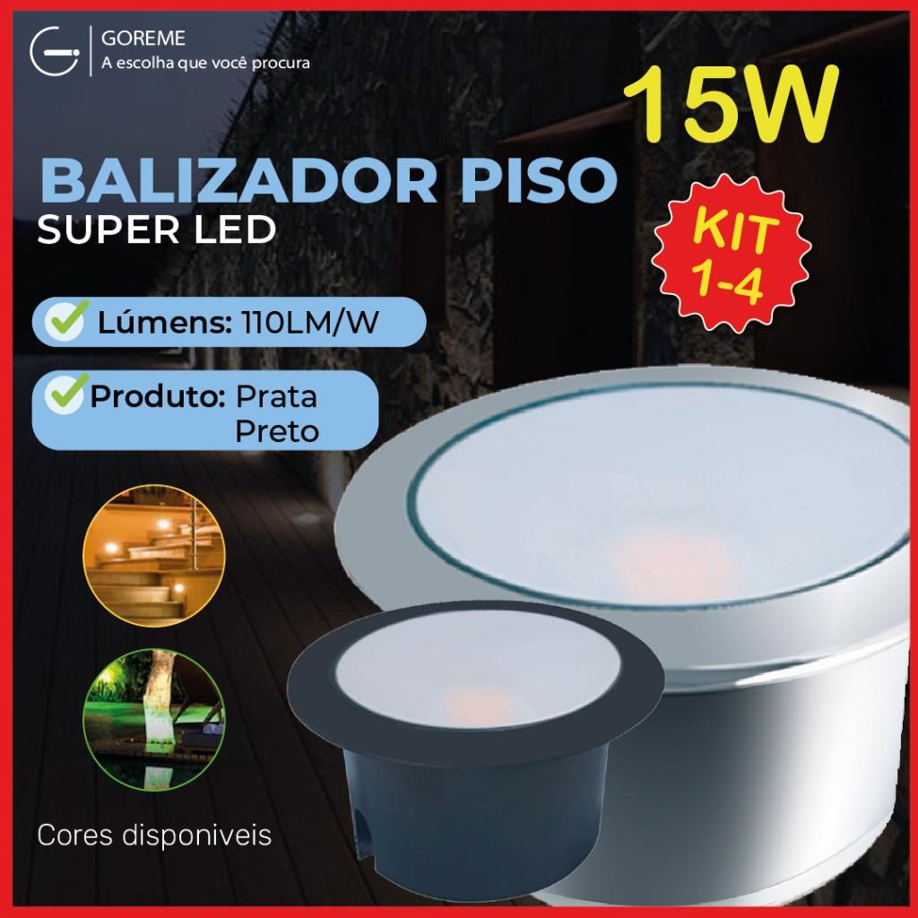 Balizador LED Embutir: Ilumine seu Jardim com Estilo