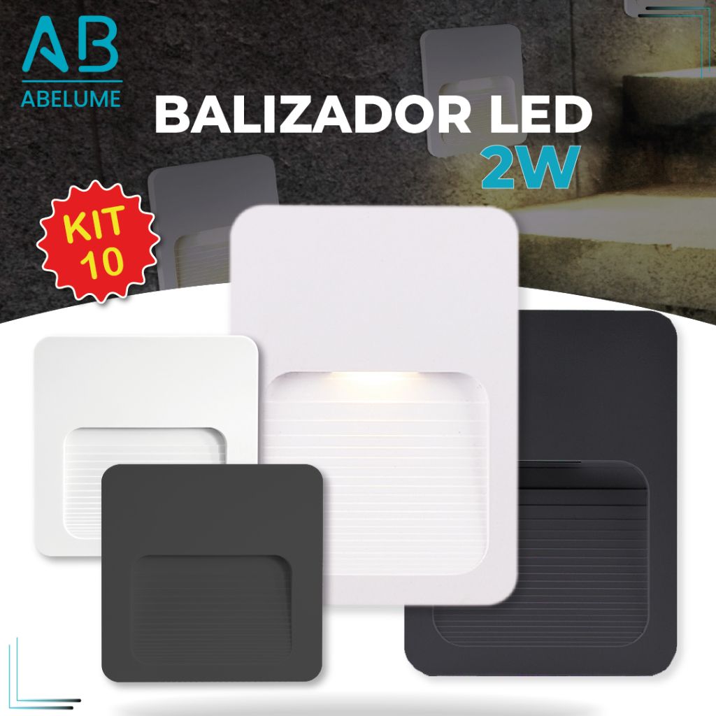 Balizador LED Externo: Ilumine com Segurança!