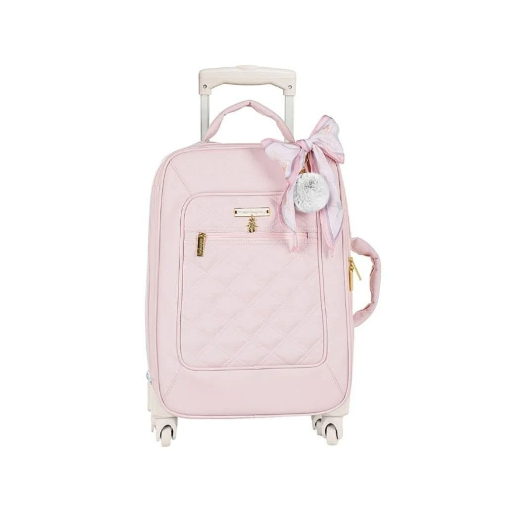 Mala de Maternidade com Rodinhas Ballet Rosa - Masterbag
