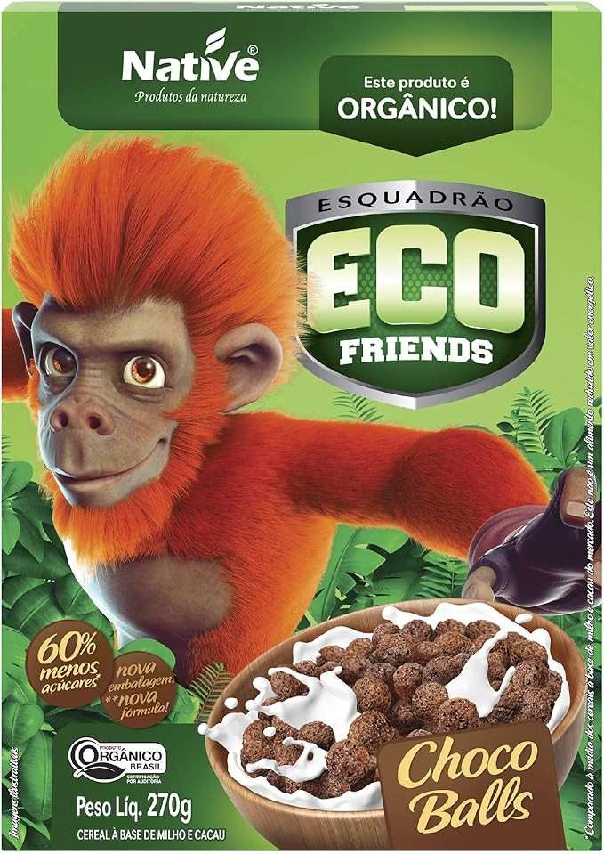 Eco Friends Choco Balls Orgânico Native 270g