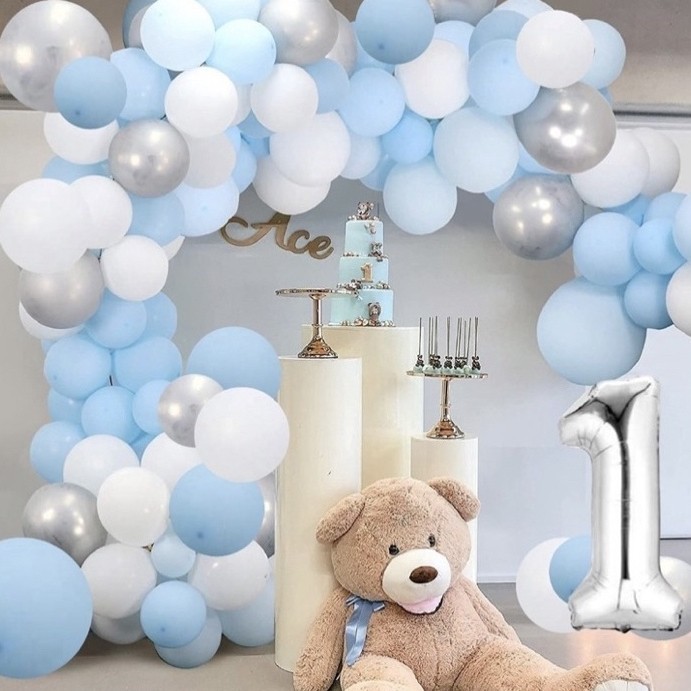 Balões Azul Candy Nº 5: Decore Sua Festa!