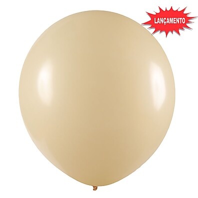 Balões Beige 60cm: Decore com Elegância!