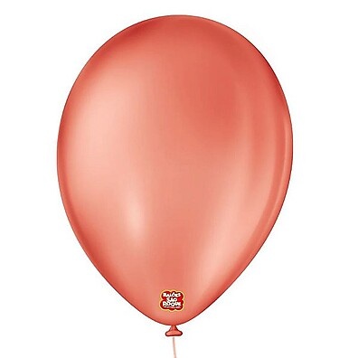 Balões Coral: 50 Unidades para Festas Inesquecíveis!