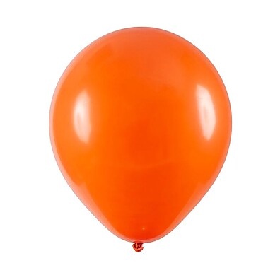 Balões de Festa Laranja: 24 Unidades Art Latex 30cm